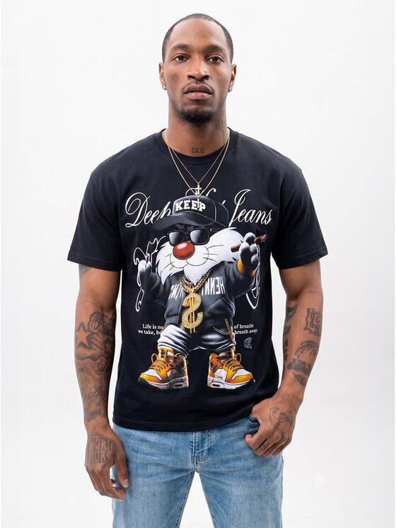 MyStars MyStars T-Shirt 132683 Czarny