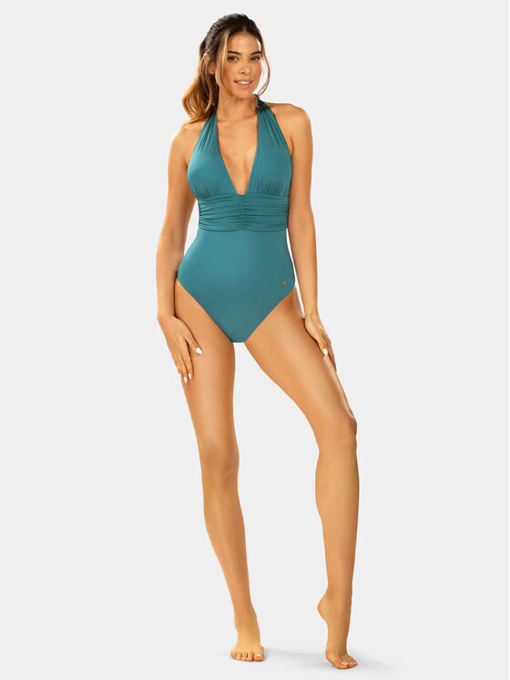 Feba Feba Costume da bagno F232 Turchese