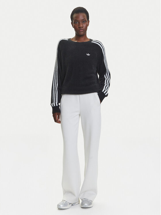 adidas adidas Mikina adicolor Holiday JX7813 Čierna Loose Fit