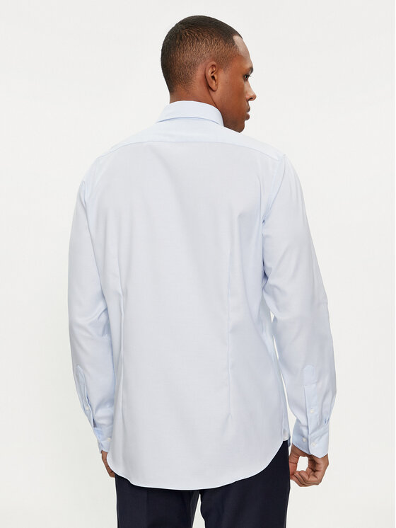 Michael Kors Michael Kors Hemd MD0MD91514 Himmelblau Modern Fit