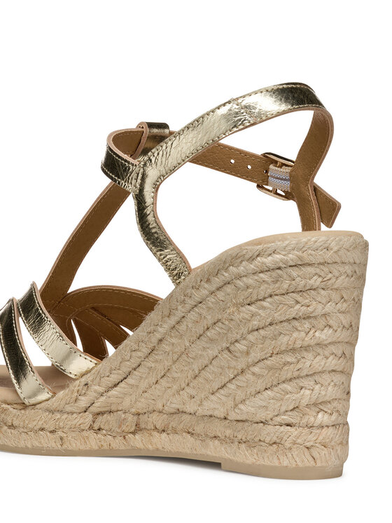 Geox Geox Espadryle D Gelsa D55TPA 000CF C2012 Złoty
