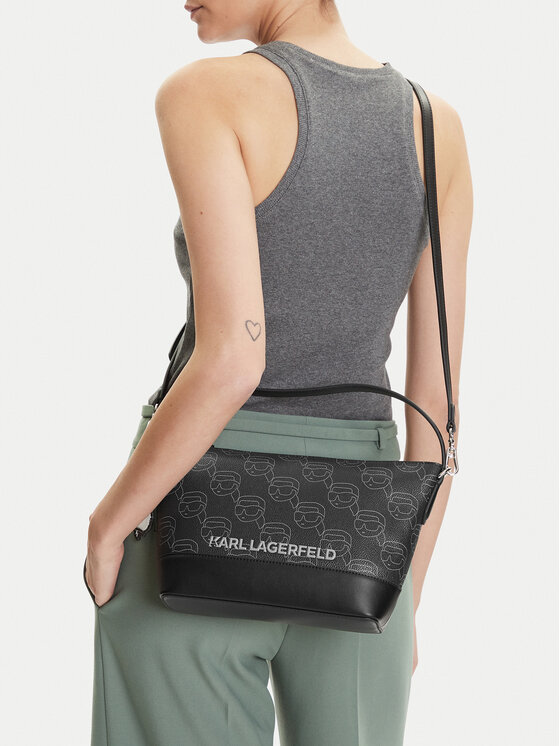 KARL LAGERFELD KARL LAGERFELD Torbica A2W30177 Crna