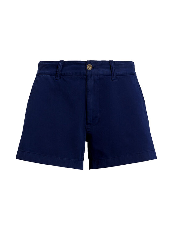Polo Ralph Lauren Polo Ralph Lauren Kratke hlače iz tkanine 211963798004 Mornarsko modra Straight Fit