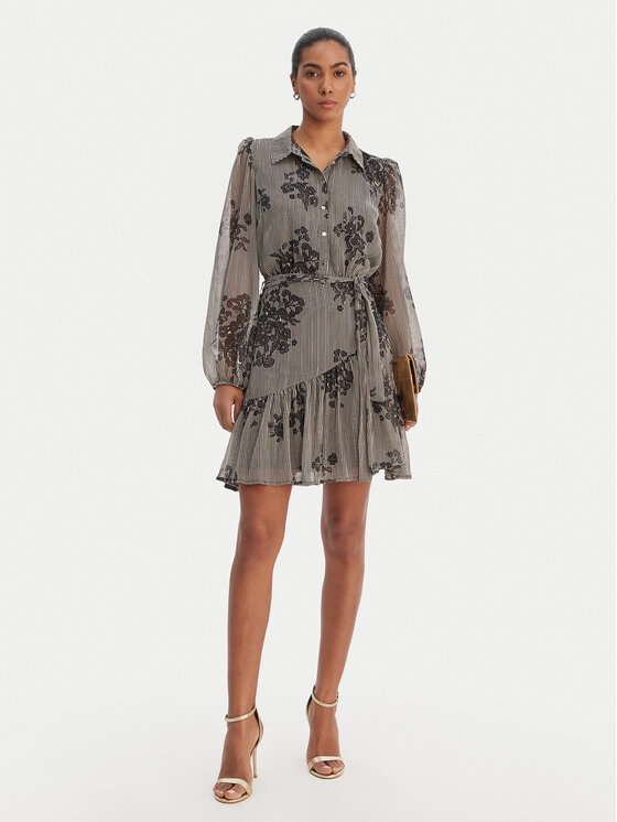 Morgan Morgan Krekla kleita 261-ROUTY.F Melns Regular Fit