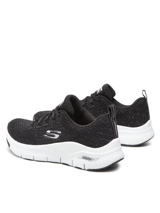 Skechers Skechers Sneakersy Glee For All 149713/BKW Czarny