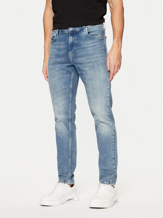 Karl Lagerfeld Jeans Džinsi A1M10100 Zils Regular Fit