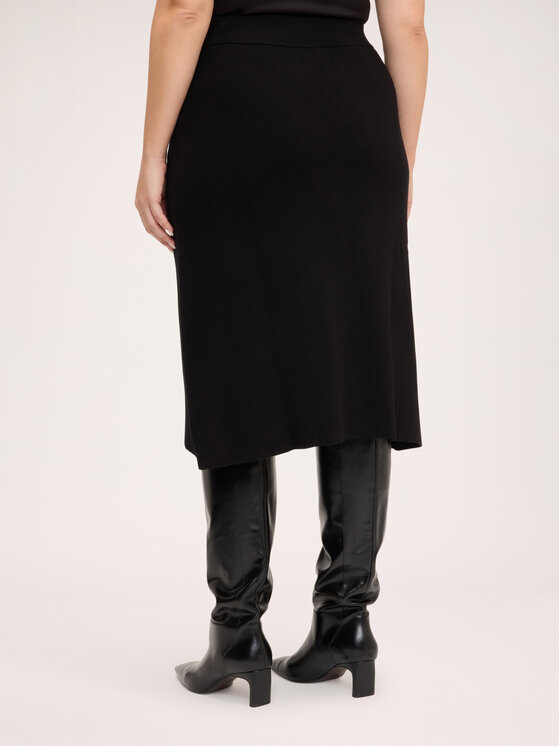 Fiorella Rubino Fiorella Rubino Gonna midi 1607L000548N033 Nero Regular Fit