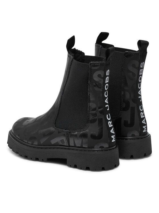 Marc Jacobs Marc Jacobs Kotníková obuv s elastickým prvkem W60333 M Černá