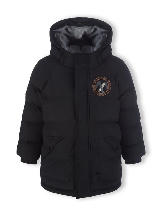 minoti minoti Kurtka zimowa 33COAT280 Czarny Parka Fit