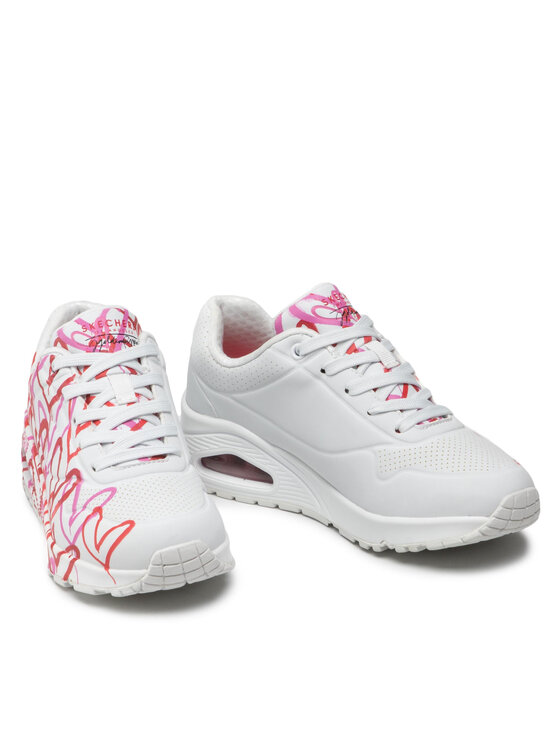 Skechers Skechers Sneakers Uno Spread The Love 155507/WRPK Alb