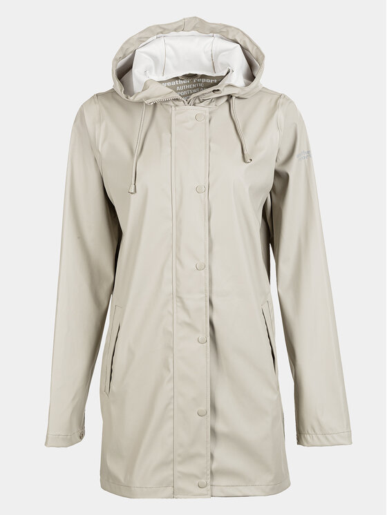 Weather Report Weather Report Giacca impermeabile Petra WR192567 Beige Regular Fit