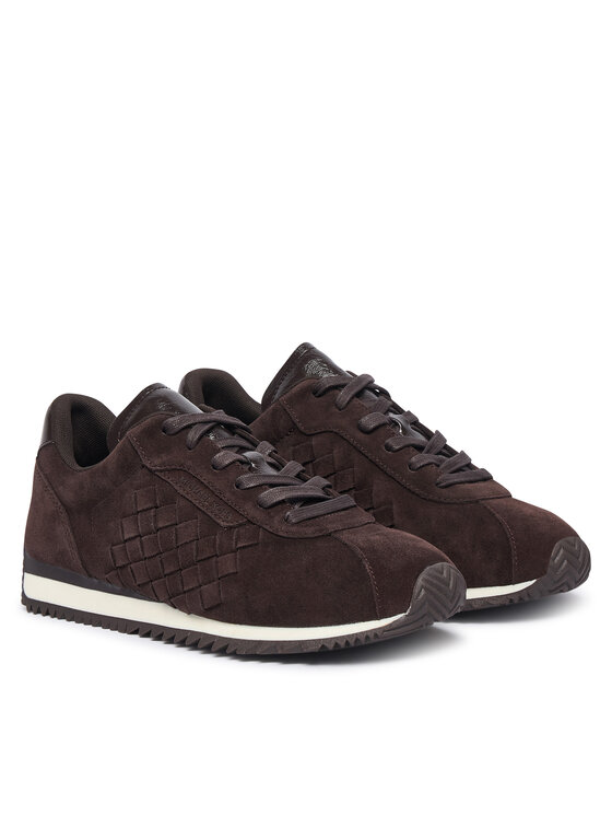 MICHAEL Michael Kors MICHAEL Michael Kors Sneakersy Rhodes  43F6RHFS2S Tmavo hnedá