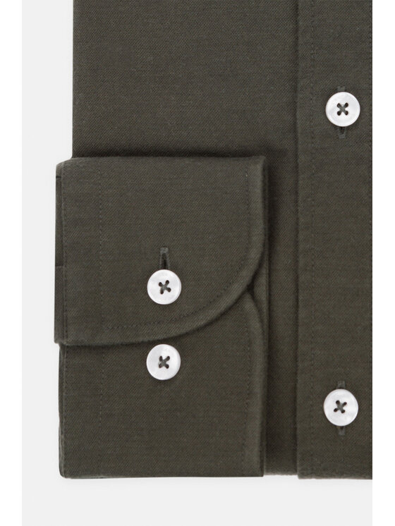 Lancerto Lancerto Koszula Sewilla KO073123000016 Zielony Slim Fit