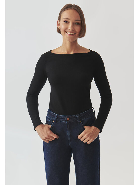 TATUUM TATUUM Sveter BROOKE Čierna Classic Fit