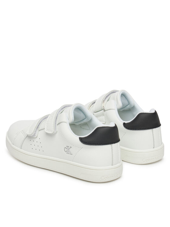 Calvin Klein Jeans Calvin Klein Jeans Sneakersy Low Cut Velcro Sneaker V1X9-82074-1355 S Bílá