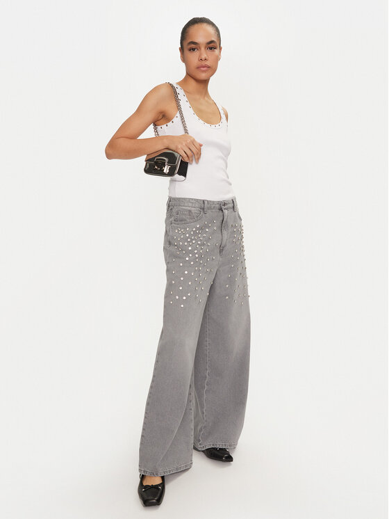 ViCOLO ViCOLO Τζιν DS0015 Γκρι Regular Fit