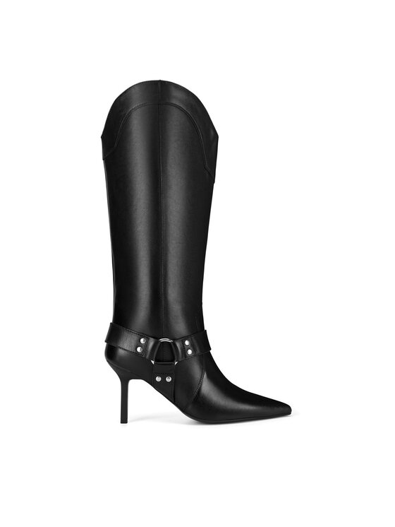 Eva Minge Eva Minge Cizme și botine cowboy AZIZA-115832 Negru