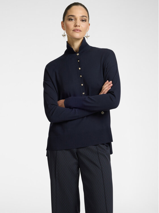Elena Mirò Elena Mirò Cardigan M455Z000585N034 Blu Regular Fit