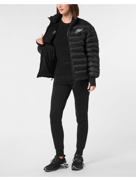 Plein Sport Plein Sport Giubbotto piumino 23975 Nero Regular Fit