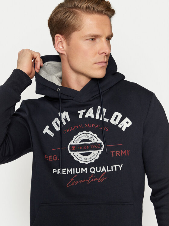 Tom Tailor Tom Tailor Mikina 1043292 Tmavomodrá Regular Fit