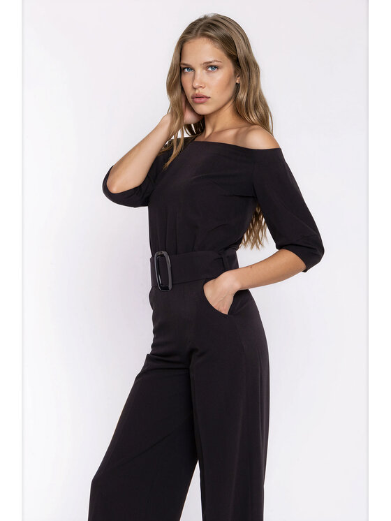 NIFE NIFE Overal KM48 Černá Tailored Fit