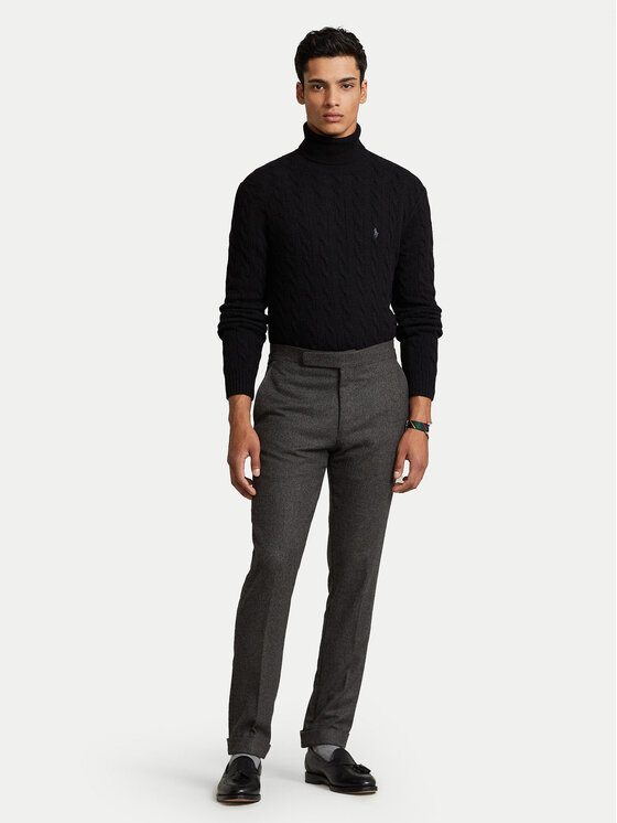 Polo Ralph Lauren Polo Ralph Lauren Bluză cu gât 710876836002 Negru Regular Fit