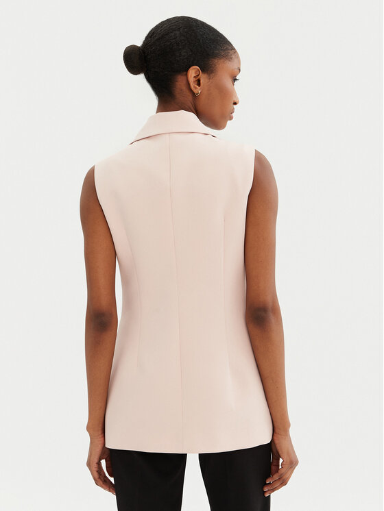 Rinascimento Rinascimento Gilet CFC0122763003 Rosa Regular Fit