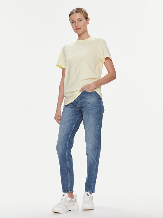 Calvin Klein Jeans Calvin Klein Jeans Traperice J20J222151 Plava Mom Fit