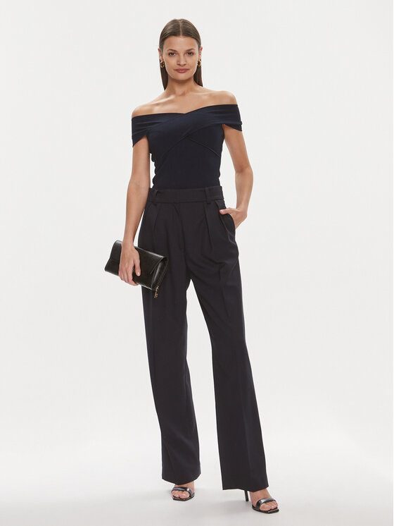 MICHAEL Michael Kors MICHAEL Michael Kors Bodi MR460RT33D Tamnoplava Slim Fit