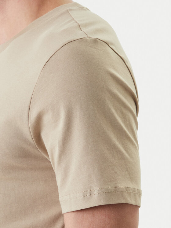 Tommy Hilfiger Tommy Hilfiger T-Shirt Brand Love Box MW0MW42366 Μπεζ Regular Fit