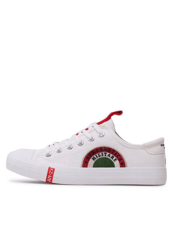 Aeronautica Militare Sneakers aus Stoff 231SC210CT2953 Weiß 
