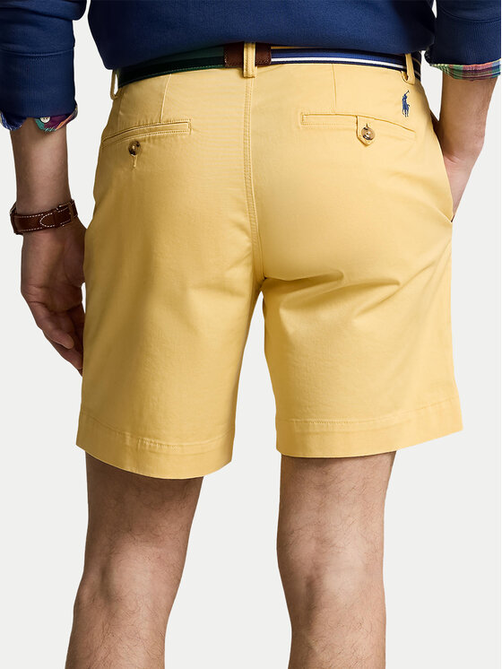Polo Ralph Lauren Polo Ralph Lauren Pantalon scurți din material 710799213011 Galben Slim Fit