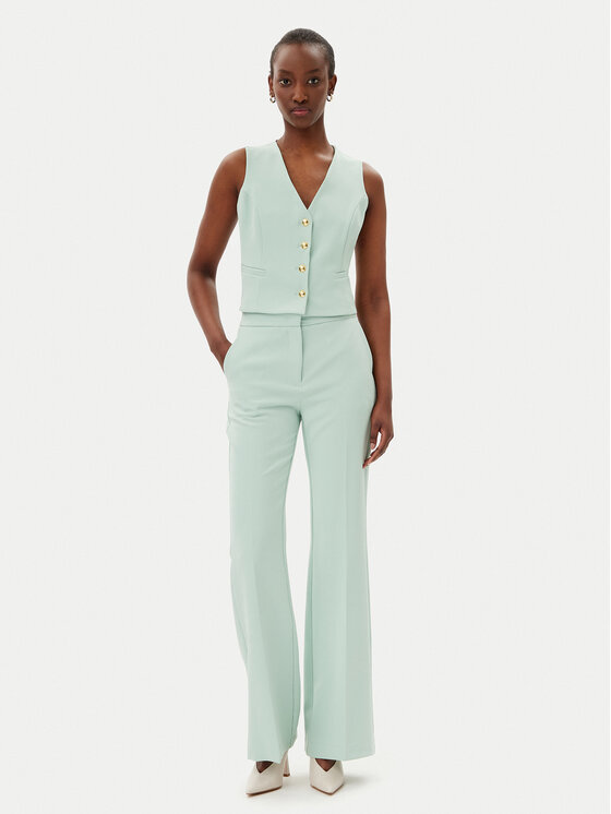 Maryley Maryley Mellény 25EB128/43SP Zöld Regular Fit