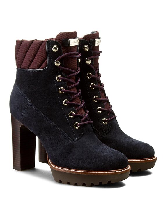 Tommy Hilfiger Tommy Hilfiger Stiefeletten Ileen 13C1 FW56821516 Dunkelblau