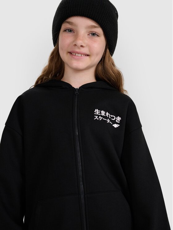 4F 4F Felpa 4FJRAW25TSWSF2516-20S Nero Oversize