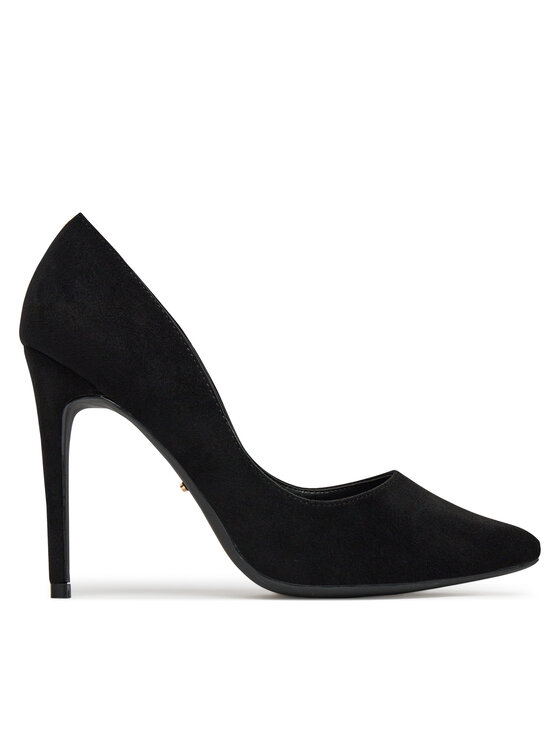 Pantofi cu toc subțire DeeZee AJ-8Z188-4 Negru