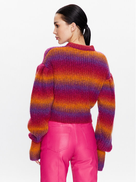 ROTATE ROTATE Svetr Mohair Knit RT2403 Barevná Regular Fit