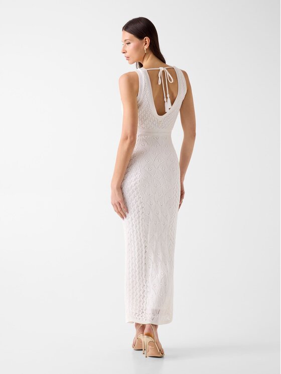 Guess Guess Sukienka codzienna 182914 Biały Classic Fit