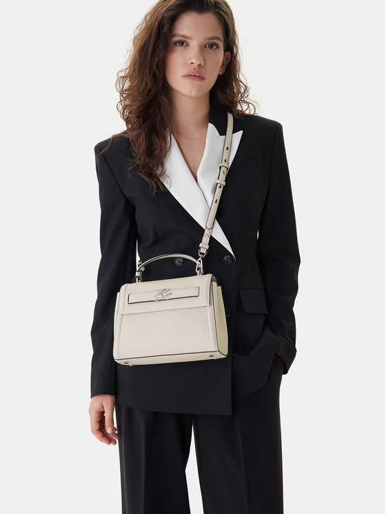 KARL LAGERFELD KARL LAGERFELD Ročna torba B1W30278 Bela