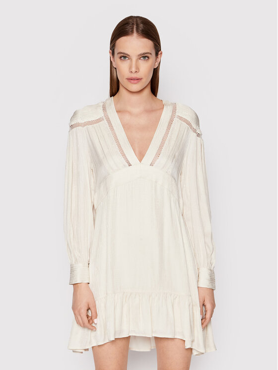 IRO IRO Suvekleit Bilam AQ135 Beež Regular Fit