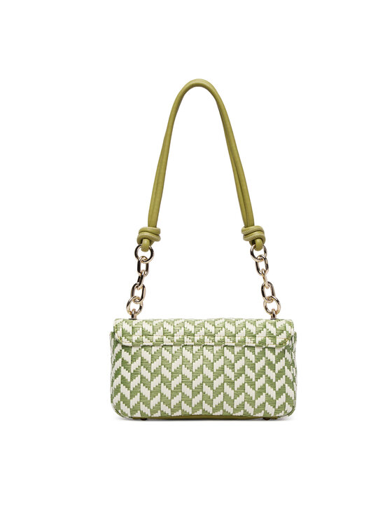 Guess Guess Дамска чанта Tessi HWWG76 91190 Светлозелен