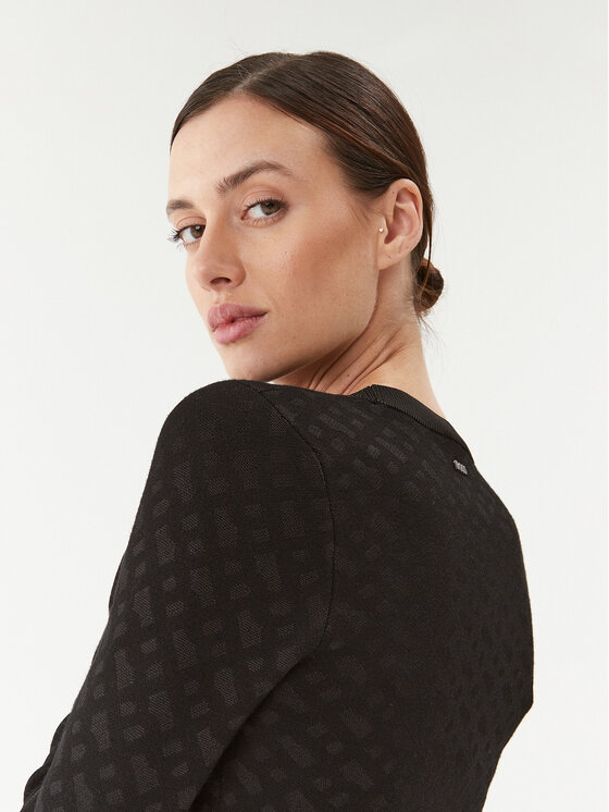 BOSS Boss Sweter Furkina 50493923 Czarny Regular Fit