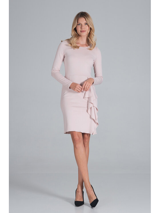 FIGL FIGL Sukienka codzienna M839 Różowy Regular Fit