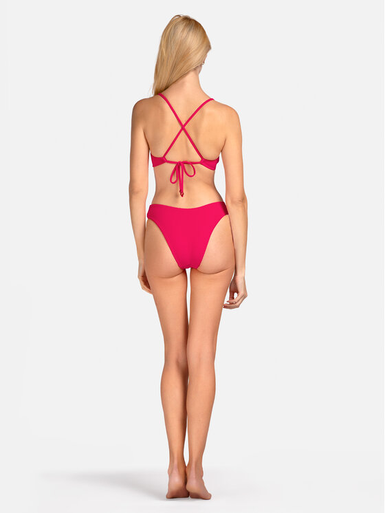 Miss Lou Miss Lou Bikini pezzo sotto D-RE1-C Rosso