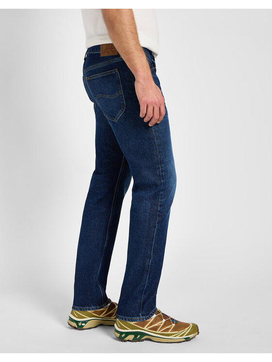 Lee Lee Jeansy DAREN ZIP FLY Niebieski Regular Fit