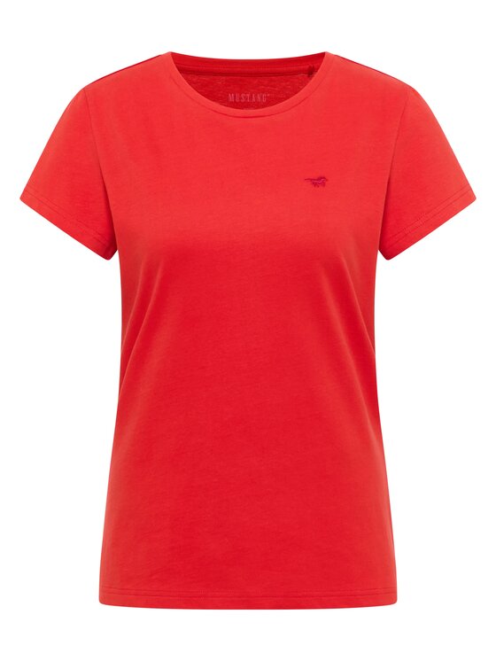 Mustang Mustang T-shirt Style Loa Rosso Regular Fit