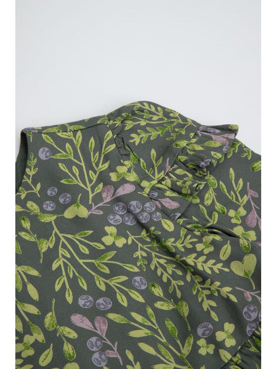 Coccodrillo Coccodrillo Sukienka ZC3128101NGN-011 Zielony Regular Fit