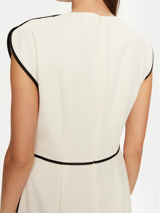 BOSS Boss Abito da cocktail Detira 50539016 Bianco Slim Fit