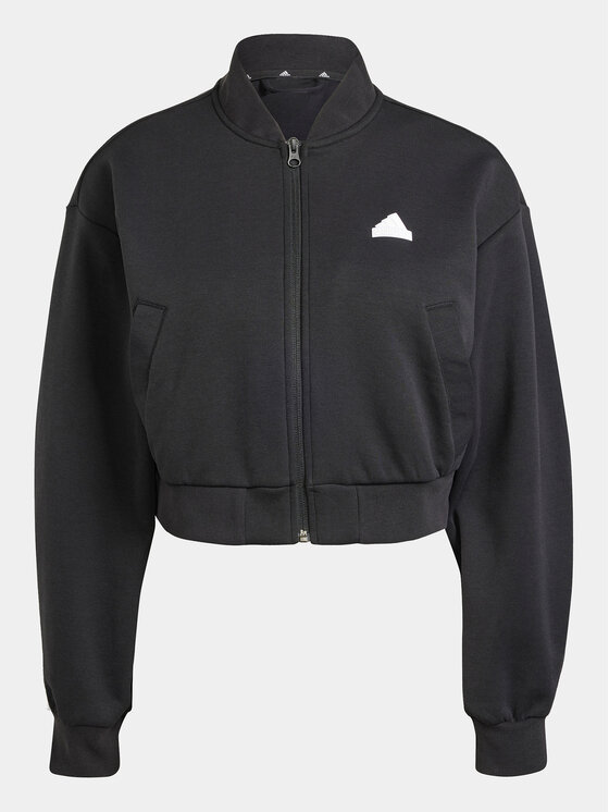 adidas adidas Felpa Future Icons 3-Stripes IP1566 Nero Loose Fit