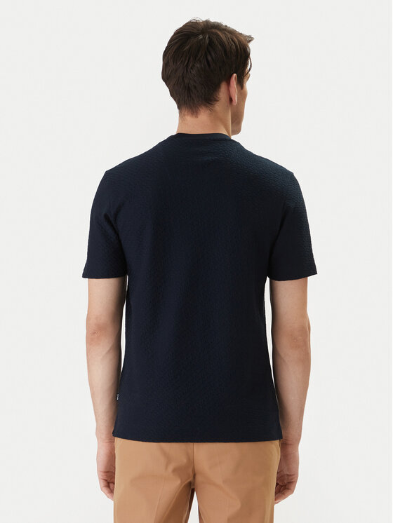 BOSS BOSS T-Shirt H-Thompson 228 50557395 Tmavomodrá Regular Fit